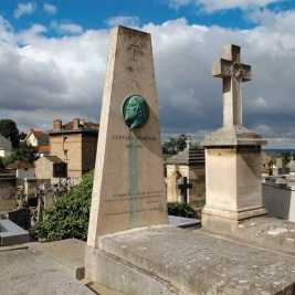 Powiększ obraz: Grób Cypriana Kamila Norwida, Cmentarz Les Champeaux w Montmorency pod Paryżem